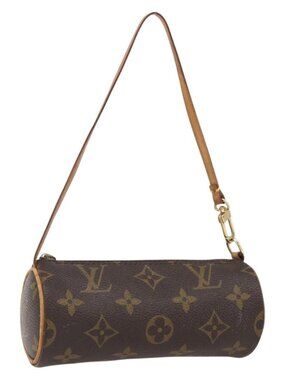 LOUIS VUITTON Monogram Papillon Pouch LV Auth 171898